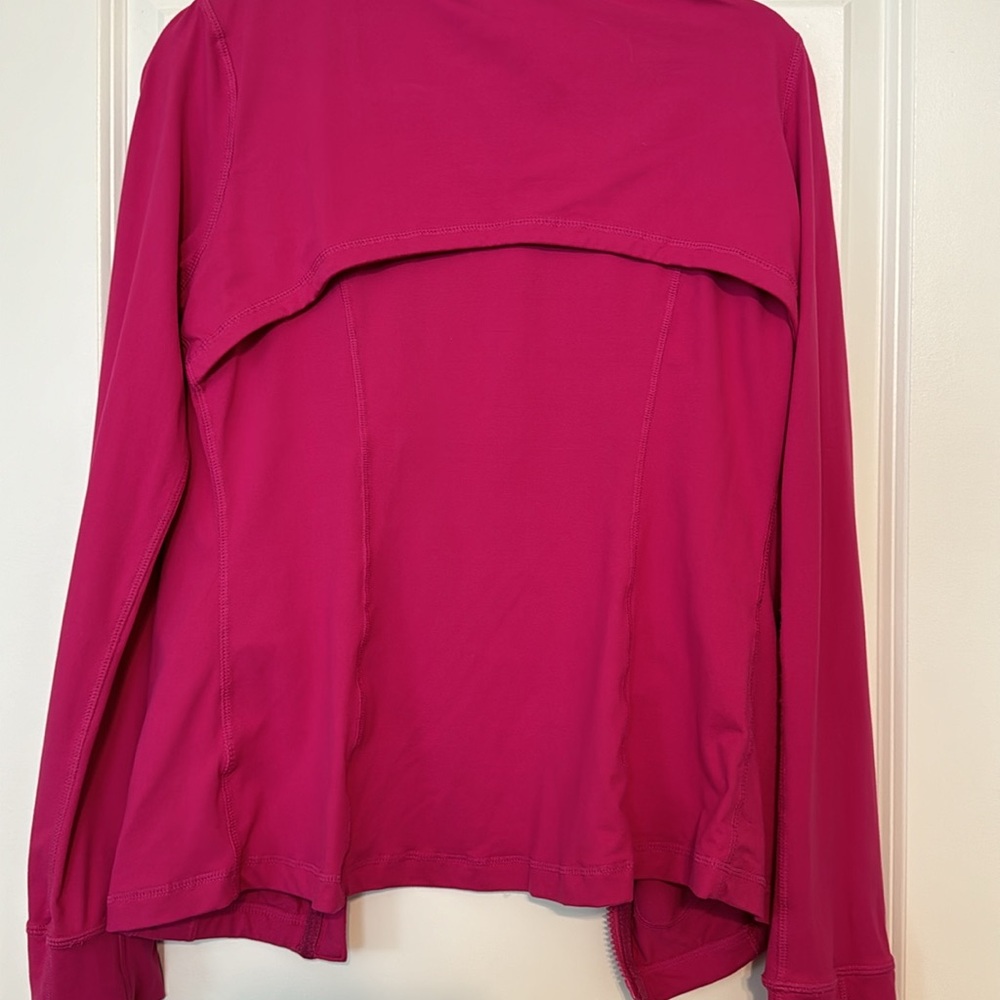 Raspberry workout jacket - Picture 4 of 5